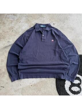Vintage 90s Polo Ralph Lauren Rugby Polo Shirt